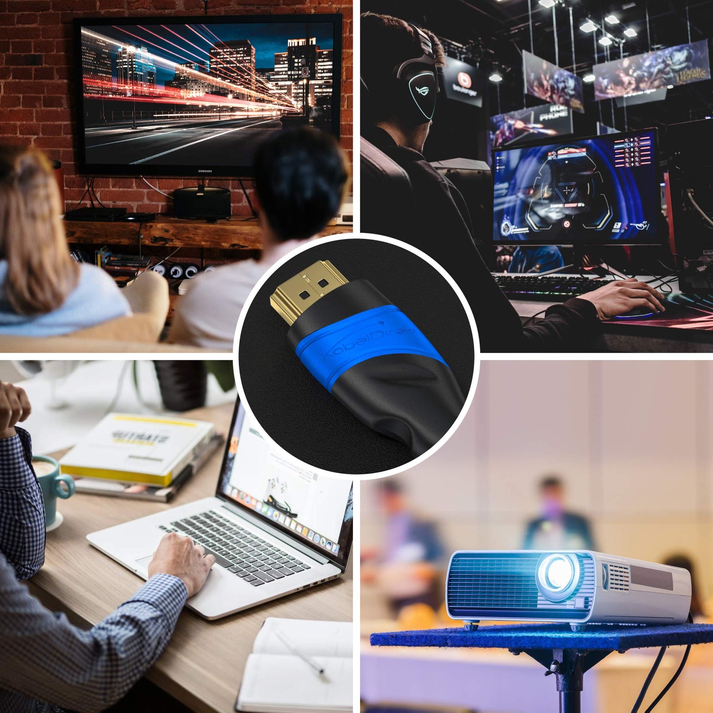 👉 HDMI Kabel 2m – Ultra High Speed mit Ethernet, unterstützt 10K, 8K@60Hz & 4K@120Hz, ideal für Blu-ray, PS5, Xbox Series & Switch