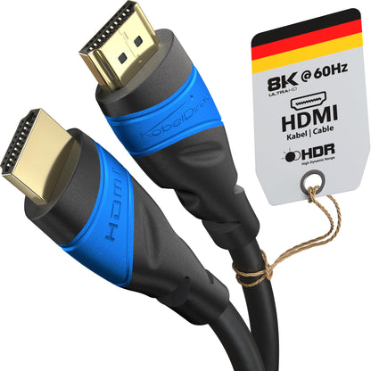 👉 HDMI Kabel 2m – Ultra High Speed mit Ethernet, unterstützt 10K, 8K@60Hz & 4K@120Hz, ideal für Blu-ray, PS5, Xbox Series & Switch